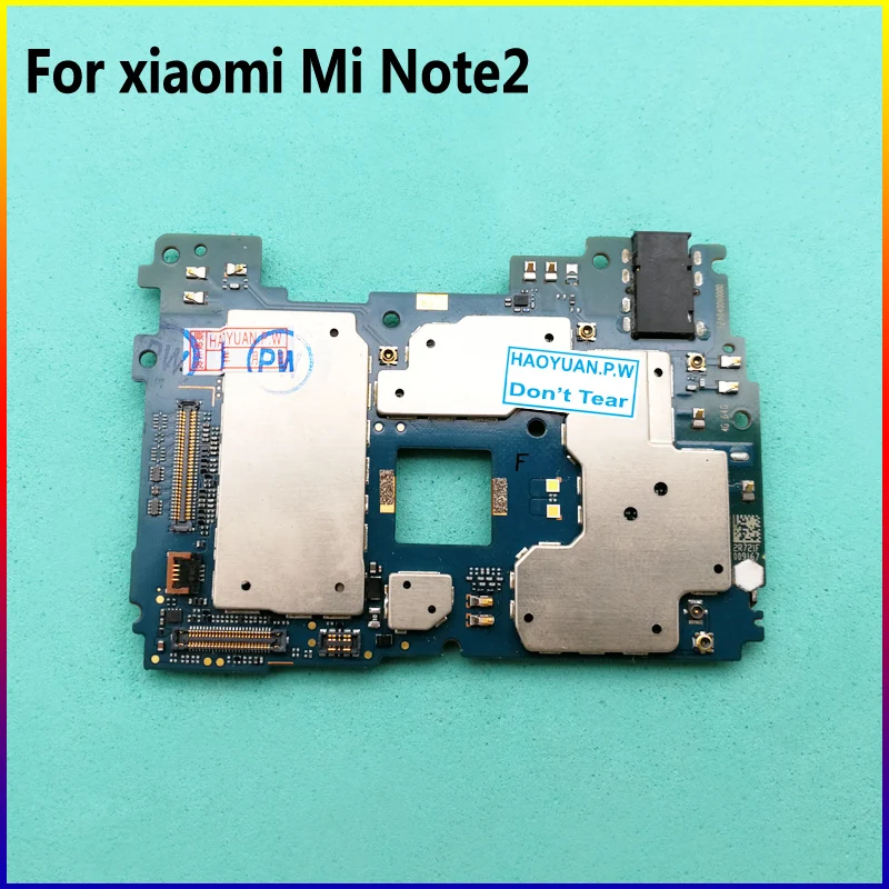 

Tested multilingual Original Working Mainboard Motherboard flex Circuits Cable FPC For Xiaomi Mi Note2 Note 2 Global Firmware