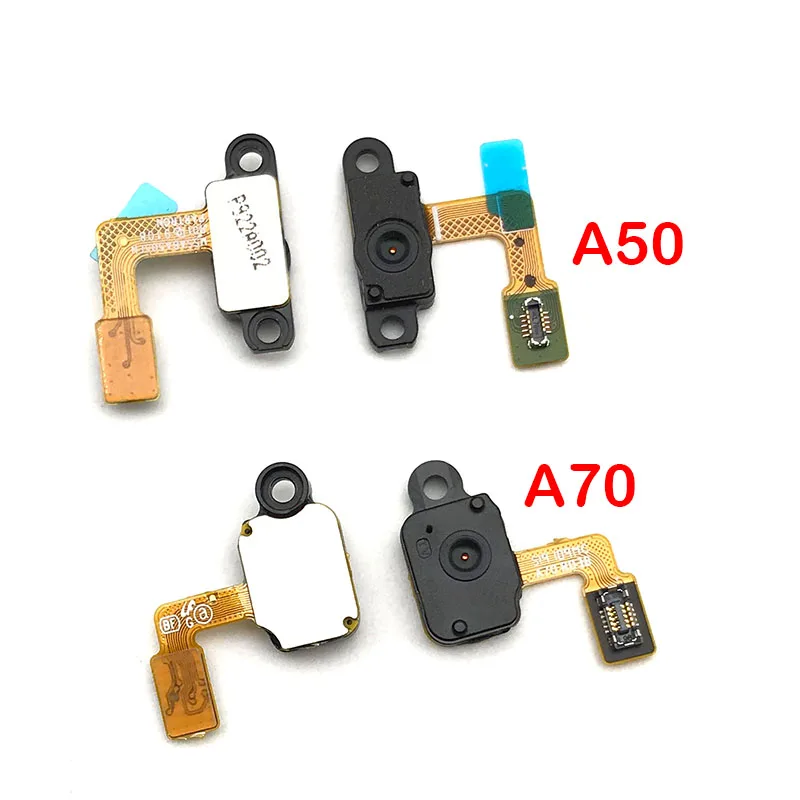 Домой Кнопка отпечатков пальцев сенсор гибкий кабель для samsung Galaxy A50 A505FN A70 A705F запчасти