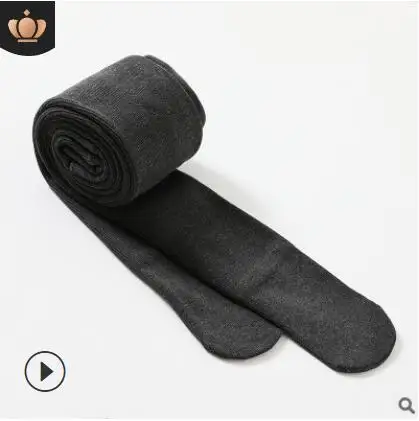 Plus velvet13 Горячая Распродажа теплые леггинсы для девушек женские зимние теплые обтягивающие леггинсы Стрейчевые трикотажные плотные штаны черные серые штаны - Цвет: Plus velvet13