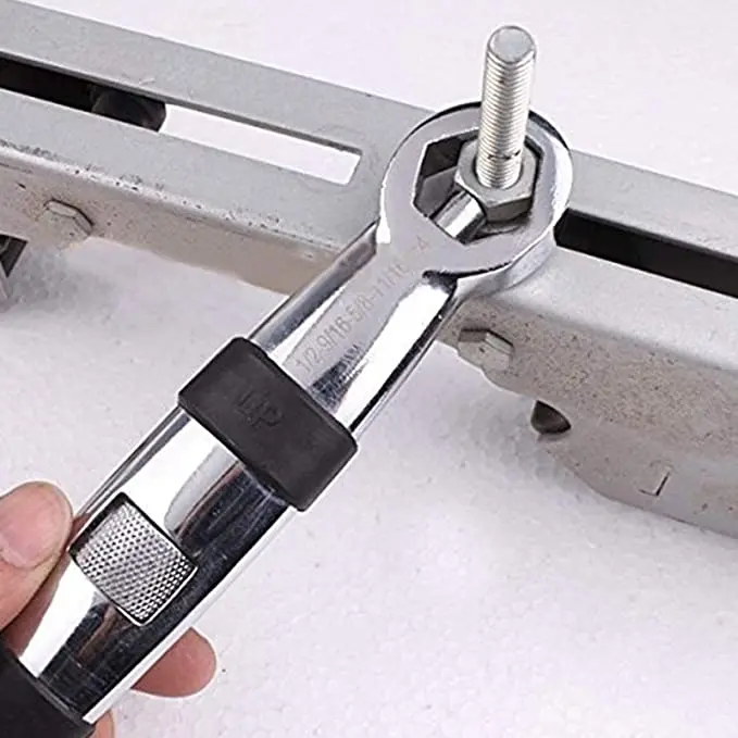 23-IN-1 Adjustable Universal Wrench Multi Functional Flexible Type Pocket Wrench 1/4-inch to 3/4-inch, 7mm to 19mm