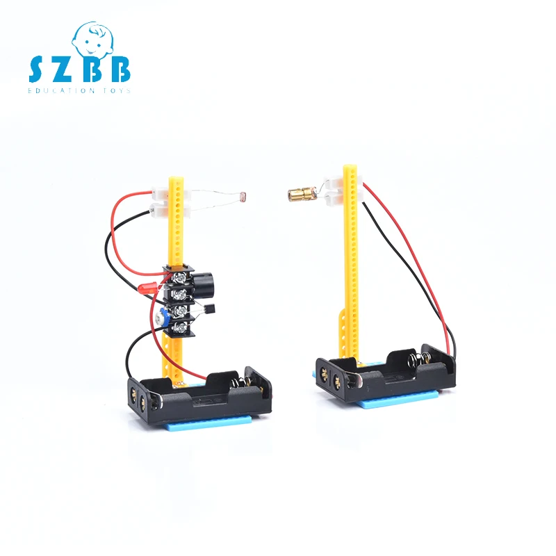

SZ STEAM Fun DIY Inventions Science Kit for Kids Toys Laser infrared alarm Model STEAM Education School Project Creative Boys