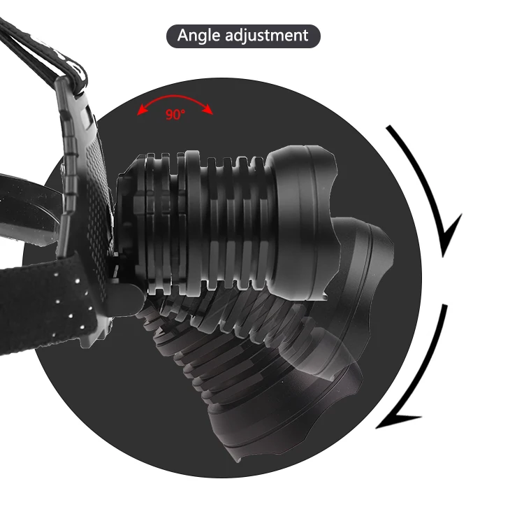 8000лм XHP70.2 светодиодный водонепроницаемый комфортный головной фонарь для мобильного телефона, аварийный фонарь для кемпинга с зарядкой от USB 18650