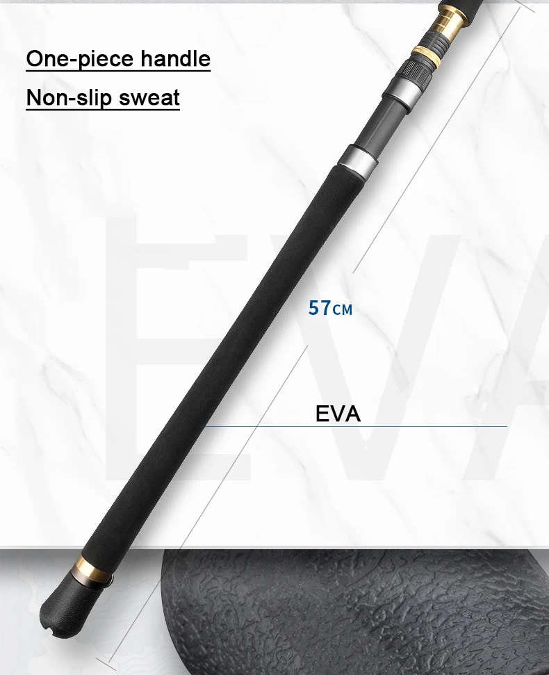 RoseWood 2,1 м 2 секции Fuji катушка сиденье лодка Троллинг удочка для соленой воды джигггинг стержень EVA ручка карбоновая спиннинговая удочка