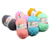 4 pièces fil à tricoter coton fil à tricoter fil à tricoter pour tricoter antistatique doux pas cher fil prix usine à vendre ► Photo 2/6