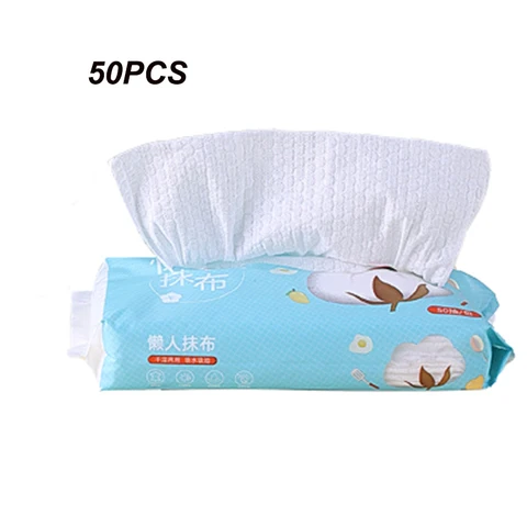Disposable Lazy Rag Non-Woven Fabric Absorbent Non-Oily  Rags Drawer Paper Dry Wet Dual Purpose for Kitchen Dish