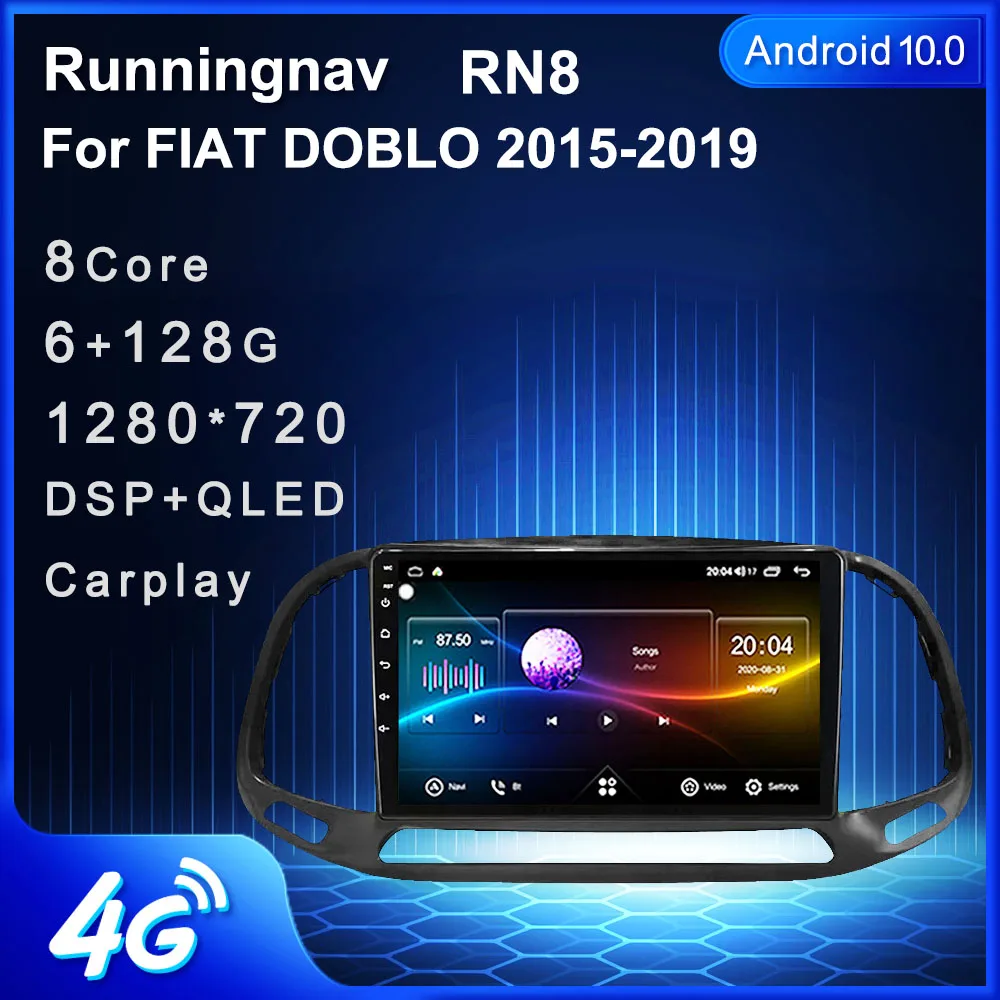 

Android 10,1 для FIAT Doblo 2015-2019 мультимедийный стерео автомобильный DVD-плеер навигация GPS Радио 2 Din