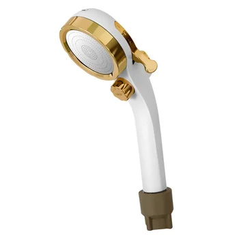 

Bathroom pressurized shaking head shower with multiple gears and one-touch water stop nozzle new showerhead