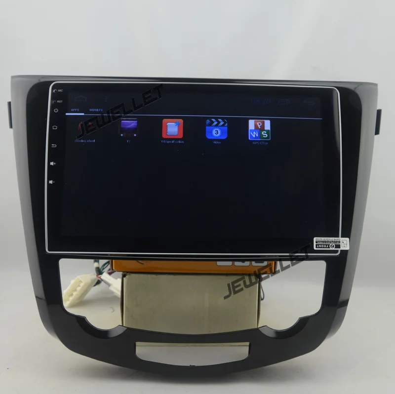 10," четырехъядерный 1024*600 HD экран Android 8,1 Автомобильный gps Радио навигатор для nissan Rogue QashQai X-Trail