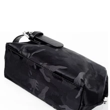 Мужская модная вместительная одноцветная сумка-Органайзер, водонепроницаемая сумка для мытья, переносная нейлоновая дорожная сумка для туалетных принадлежностей, камуфляжная сумка на молнии