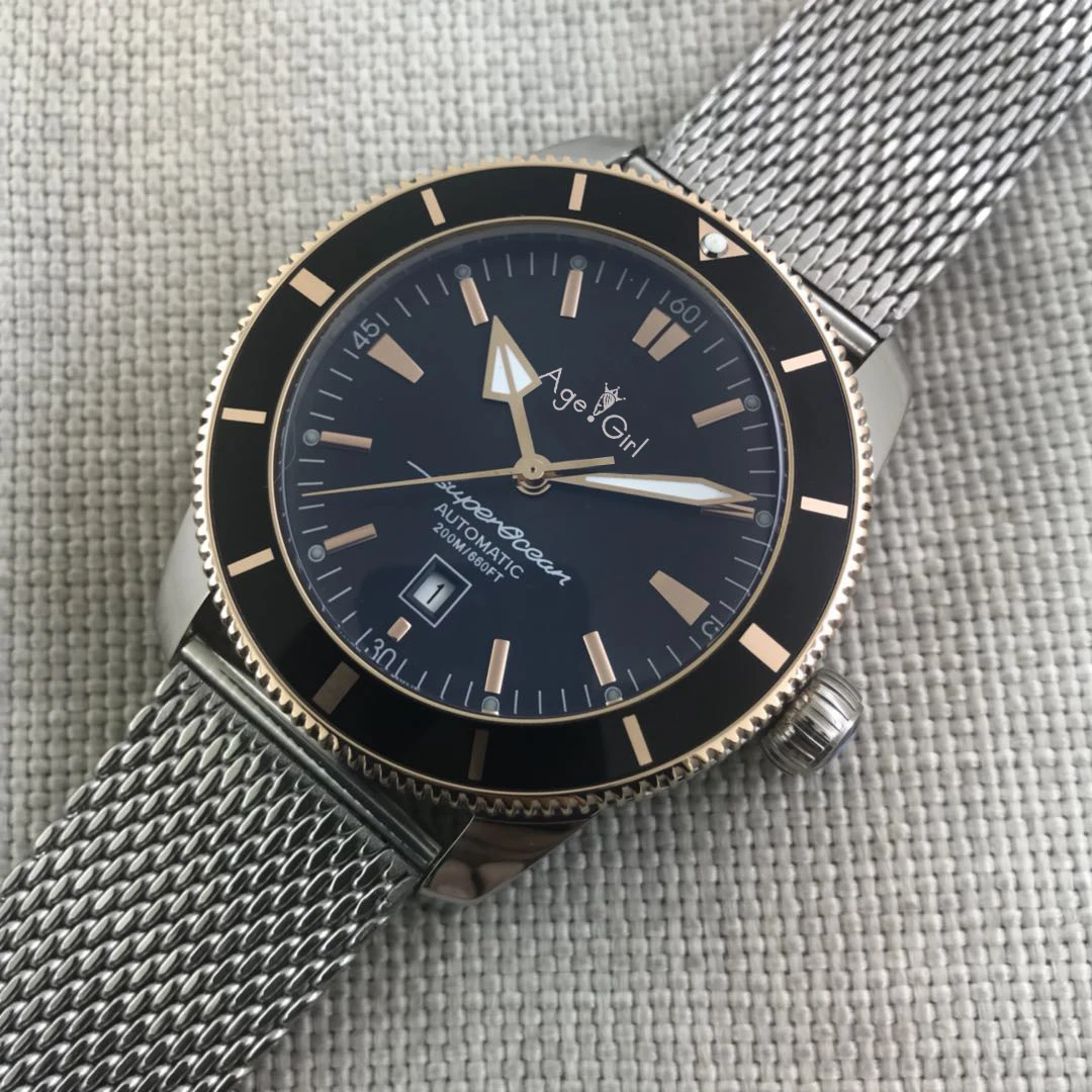 

Luxury Brand New Green Ceramic Bezel Automatic Mechanical Men Watch Stainless Steel Sport Bracelet Sapphire Silver Rose Gold AAA