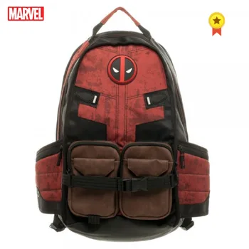 

Marvel Deadpool Backpack Batman Daily Laptop Bag Teenager Schoolbag Boys Girls Cosplay Rucksack Mochila Men Women Travel Bag