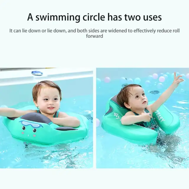 Non-Inflatable Baby Floater Infant Waist Float Lying Swimming Ring Beach Pool Accessories Toys Swim Ring Floats Swim Trainere 4