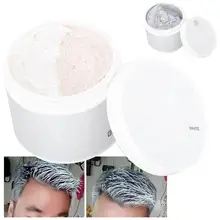 115 г Серый Белый Серый одноразовый гель для окрашивания волос Помада для волос легкое моделирование не сушить легкий окрашивающий краситель для волос грязевой воск