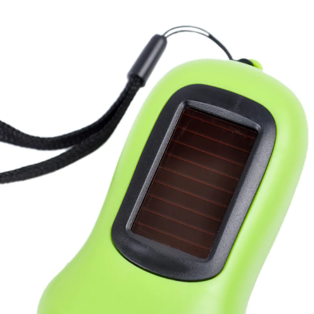 Светодиодный фонарик SKYWOLFEYE 3 светодиодный ручной Динамо+ перезаряжаемые солнечной энергией для Карабин Кемпинг фонарик распределения 5,13