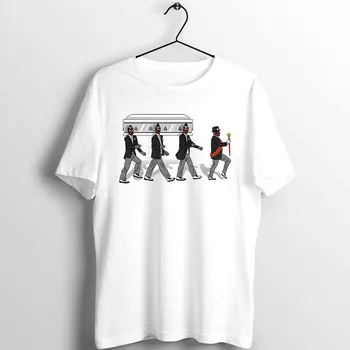 

Unix Basic T Shirt Men Women Coffin Dance Coffin Dance Ghana Dancing Pallbearers Awesome cartoon Printed Tee aesthetic clothes