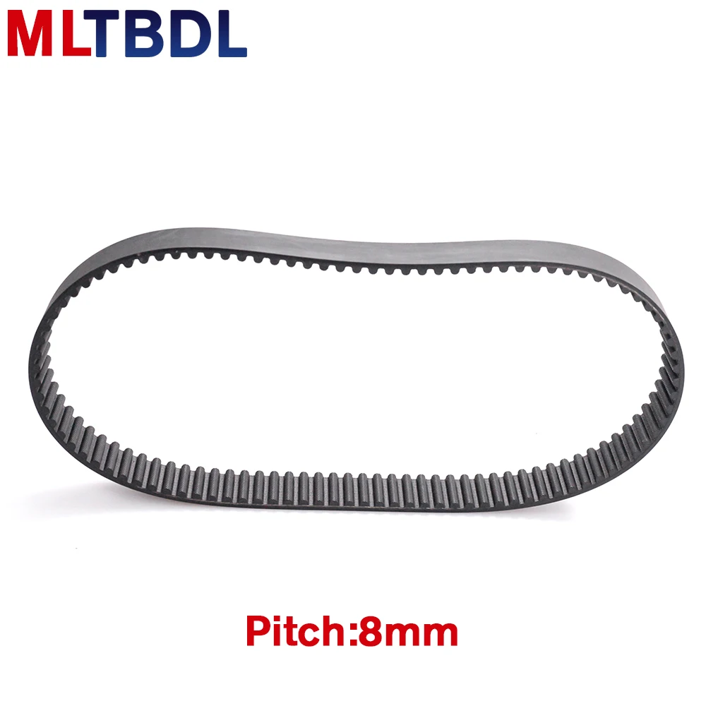 1232 passo 8mm transmissao industrial cinto dentado larga 15 20 1240 04