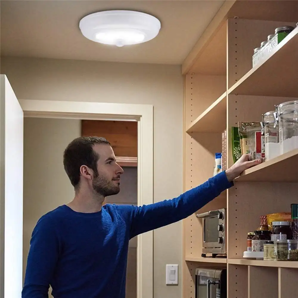 Инфракрасный 17 светодиодный потолочный светильник с ИК-датчиком, лампа для дома, индукция движения человеческого тела + светильник