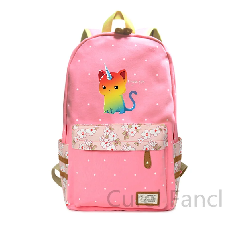 Cute Dab Unicorn School Bags for Teenage Girls Cartoon Backpack Women Small Candy Color Bookbag Travel Shoulder 3 | Багаж и сумки