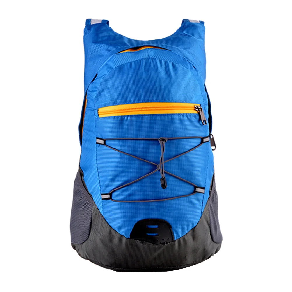 

Durable Nylon Large Capacity Ultra Light Outdoor Backpack Climbing Travel Folding Sports Camping Waterproof Soft Zipper Closure