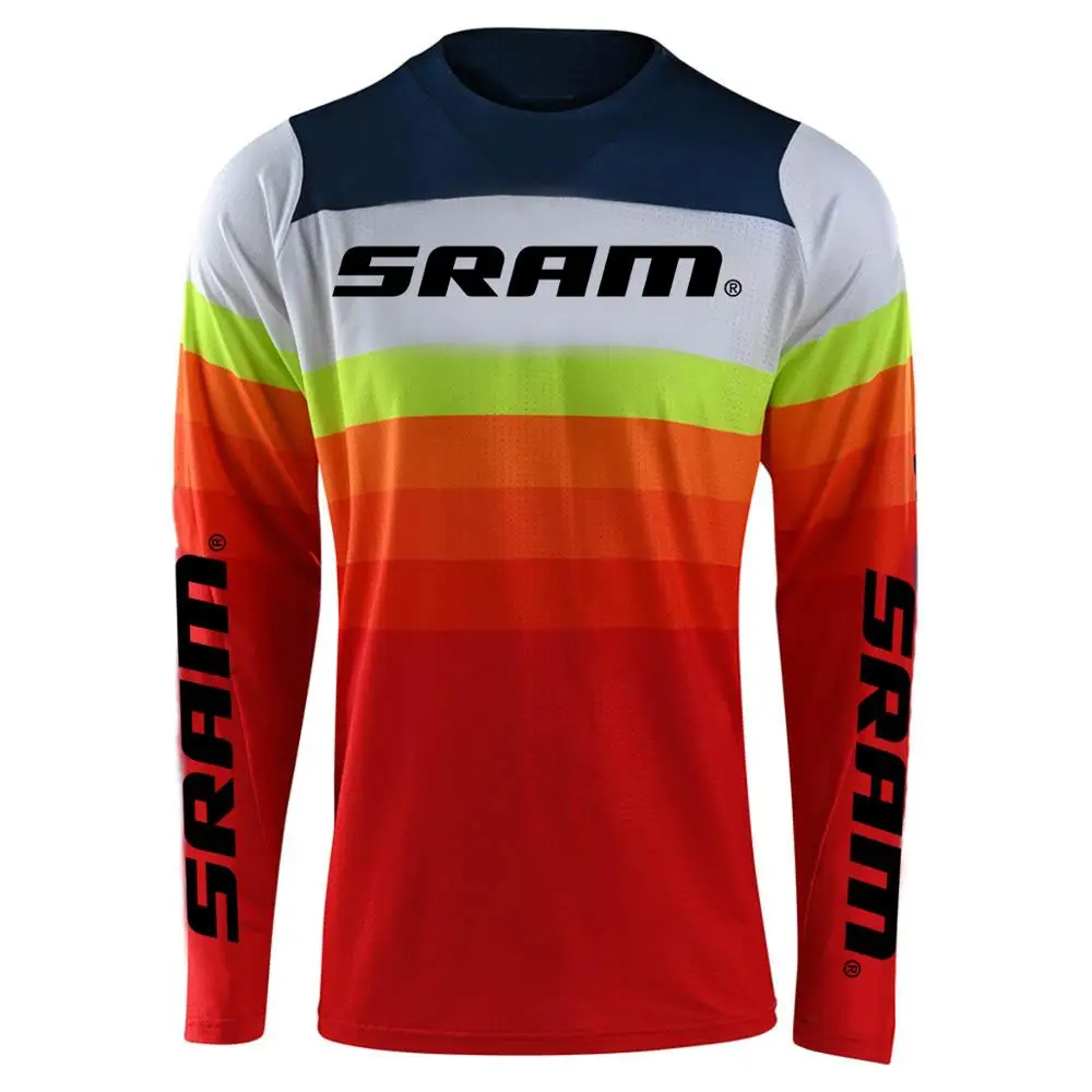 moto cross jersey enduro mtb Running jersey ropa mx рубашка larga moto jersey Мужская moto rcycle велосипедная одежда для горного велосипеда