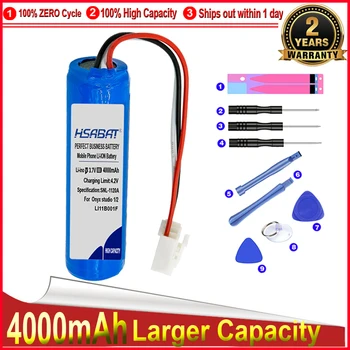 

HSABAT 0 Cycle 4000mAh LI11B001F Speaker Battery for Harman Kardon Onyx studio 1,Onyx Studio 2 & 3 Replacement Accumulator