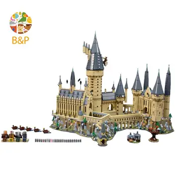 

71043 6742Pcs Potter Movie series The Castle Model Building Block Bricks Toys Children Christmas Gift Compatible with 11025