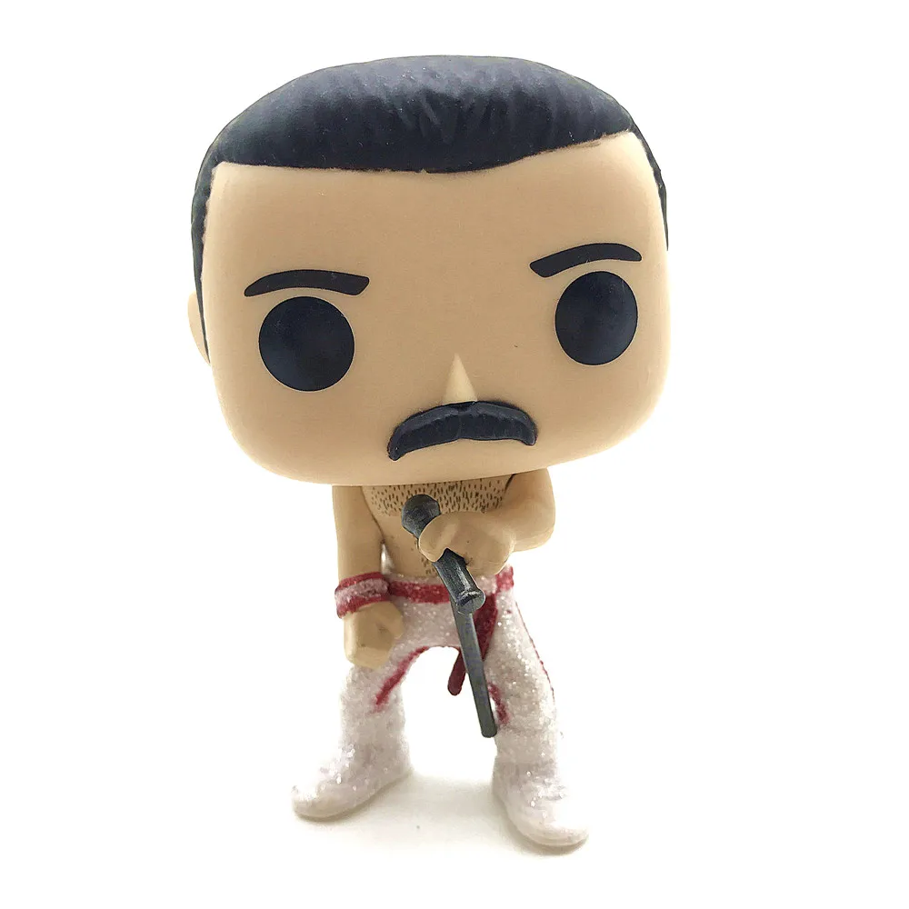 

Original queens-rocks FREDDIE MERCURY Diamond band model toy vinyl figure no box