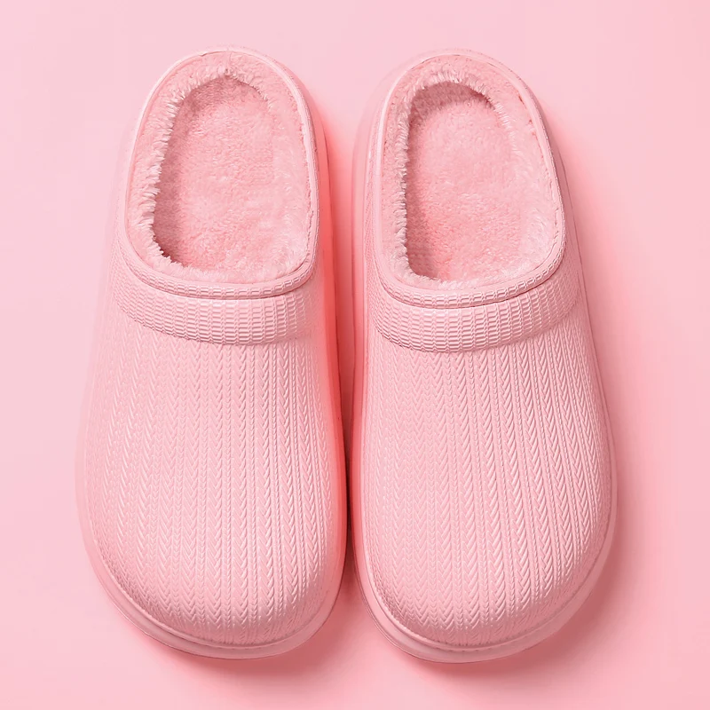 New Women Indoor Slippers Soft Plush Lovers Home Slipper Anti-slip Waterproof  Warm House Floor Shoes Ladies Bedroom Slides house slippers leopard House Slippers