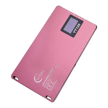 

120 LEDs Camcorder High CRI Mini Dimmable Photographic Studio Camera Rechargeable Portable Video Light Handheld 3200K-5600K Fill