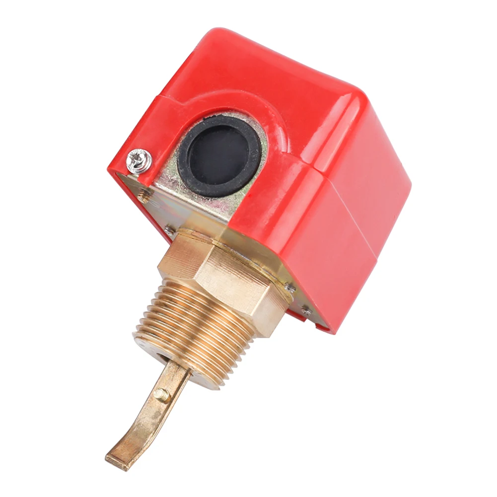 

HFS-25 Replacement Multipurpose Paddle 220V Stable Flow Sensor Plumbing Full Automatic Control Switch Liquid Water Copper Red