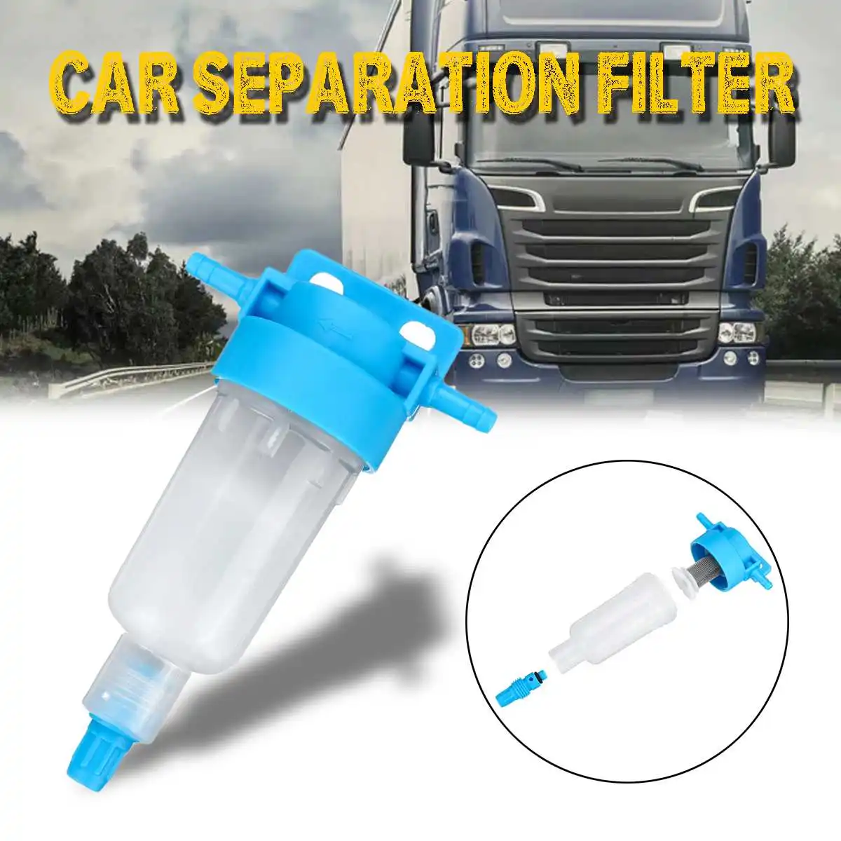 

Air Compressor Filter 40 Micron Water Separator Trap Tools Kit With Regulator Gauge Light Weight Filter Particles