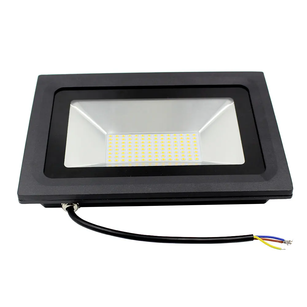 Ультра тонкий 60W открытый сад 112LED прожектор водонепроницаемый настенный светильник