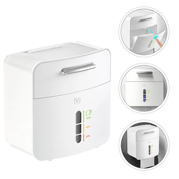 

1 Pc Punch-free Wall-mounted Portable Durable Tissue Box Towel Storage Box Tissue Container for Restroom Toilet