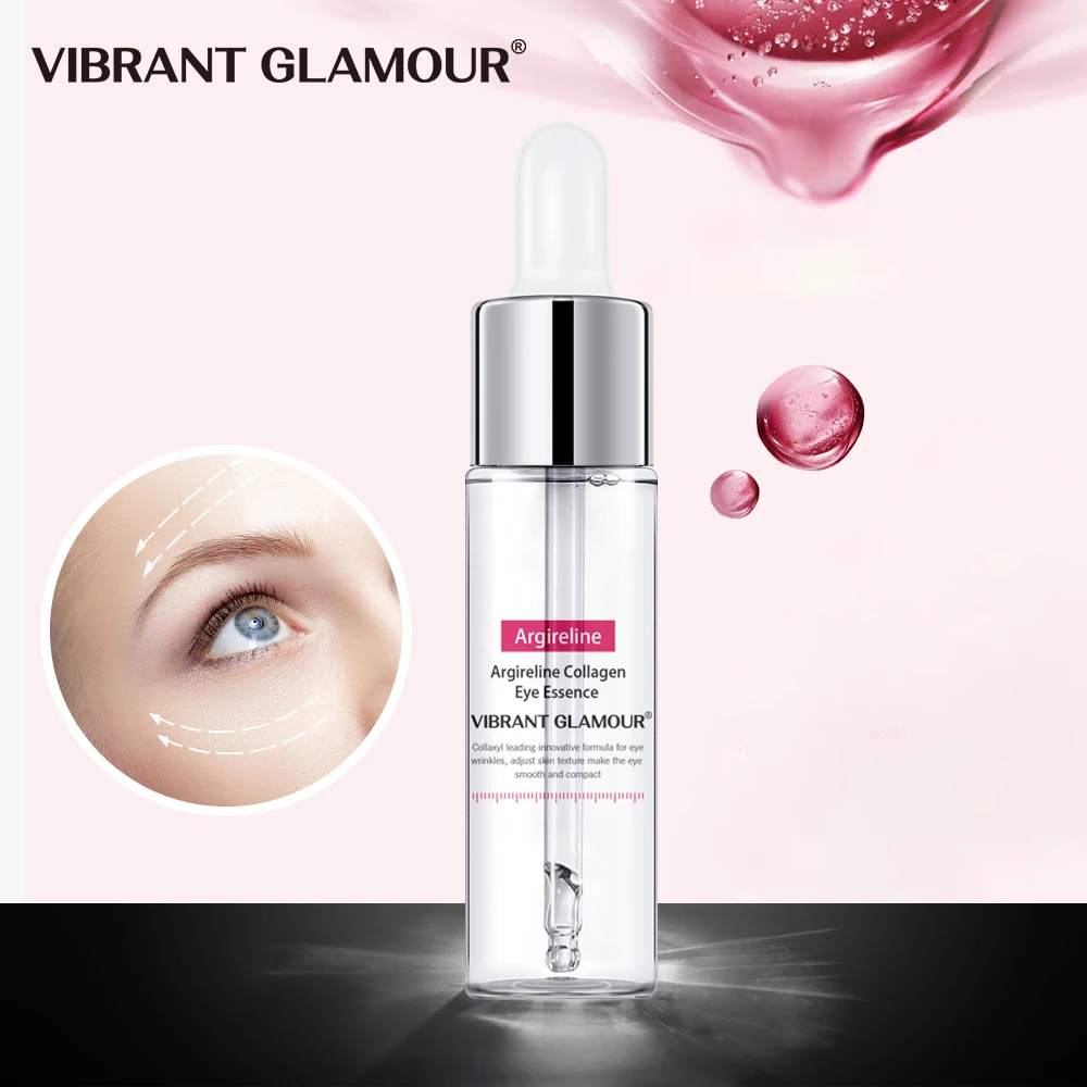 

VIBRANT GLAMOUR peptide Collagen Eye Serum Anti-Wrinkle Remover Dark Circles Essence Against Puffiness eye Bag eye care