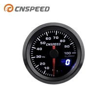 12V автомобиль изменение масляный Давление манометр 2 дюймов(52 мм) руки жидкокристаллический двойной Дисплей 7 цветов масло Давление датчик фунтов на квадратный дюйм