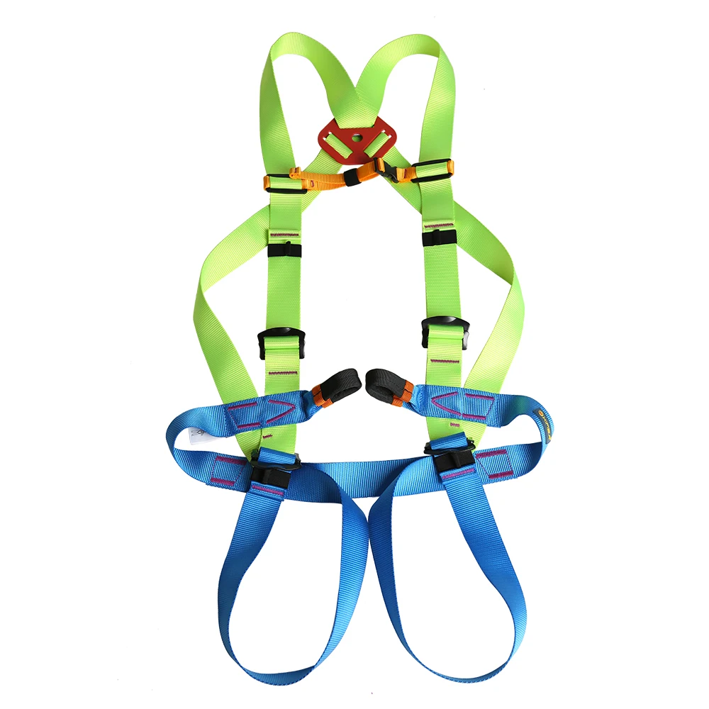 

Abseiling Rock Climbing Zipline Downhill Full Body Fall Protection Harness Equip