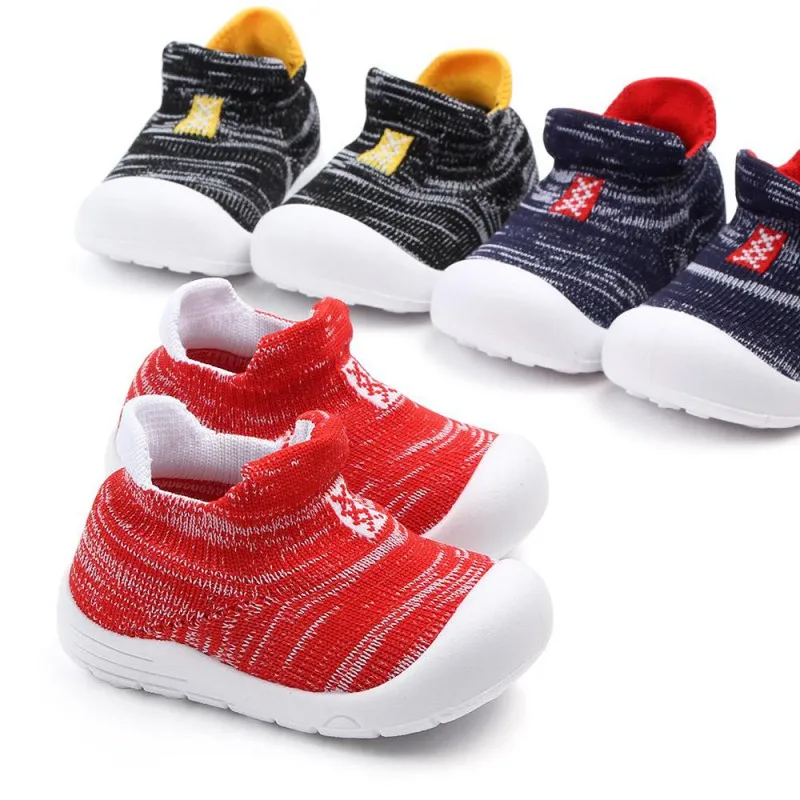 

2019 Autumn Baby Girl Boy Shoes Anti-Slip Design Sneakers Toddler Soft Soled First Walkers Shoes
