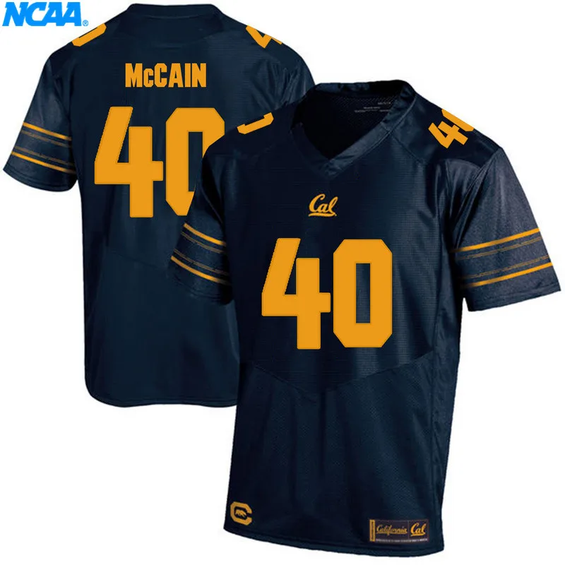 Новое поступление, высокое качество, Davis Webb#7, Chris McCain#40, Молодежная Футболка для колледжа, майки, S-XXXL - Цвет: 4