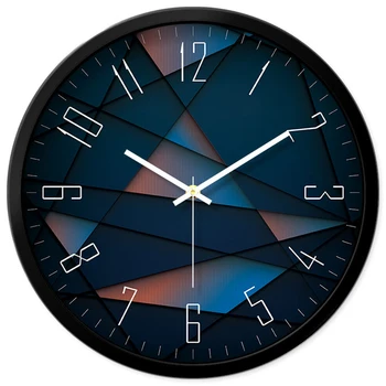

Creative Wall Clock Modern Design Kitchen Electronic Clock Mechanism Reloj Mural Pared Living Room Wall Watch Home Decor Bb50