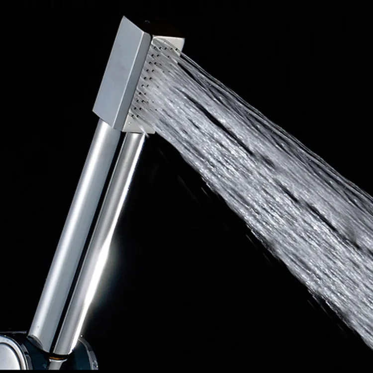 Bath Shower Adjustable Jetting Shower Head High Pressure Saving Water Bathroom Anion Filter Shower SPA stainless steel Nozzle 3