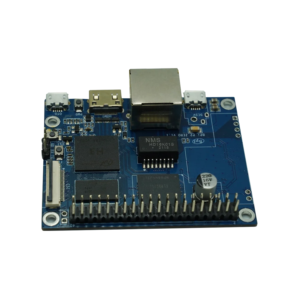 Zero Allwinner h3 Quad Core Suporte de Computador de Placa Única para Iot e Casa Inteligente Novo Bpi-p2 Quadro demonstração - Imagem 5