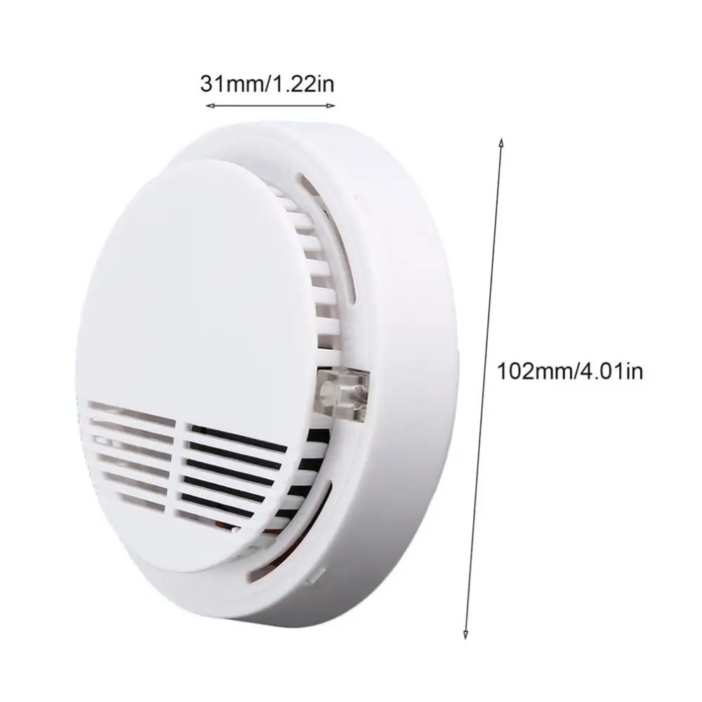 Smoke Detector Firefighters Sensor Fire Alarm Home Security System Protection