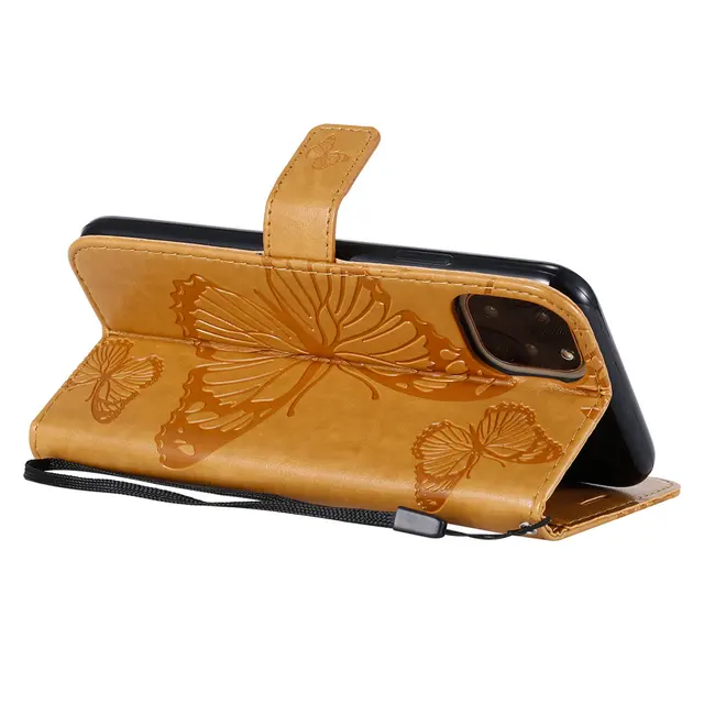 Butterfly Leather Wallet Case for iPhone 11/11 Pro/11 Pro Max 2