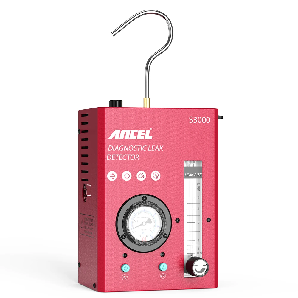 

S3000 Automotive Motorcycle Smoke Leak Detector Tools Vacuum Leakage Diagnostic Tool Car Pipe Systems Analyzer