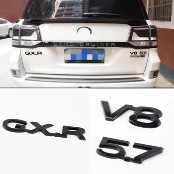 

Car Accessories V6 V8 5.7 VXR TXL VXL VXR VXS Emblem for Toyota Land Cruiser Prado Tundra Trunk Sticker Auto Exterior Styling