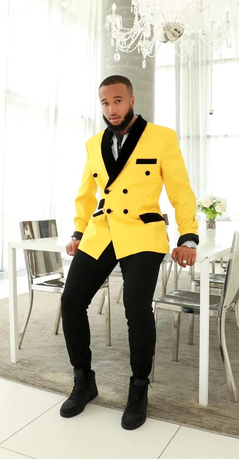 Latest Coat Pant Designs Yellow Blazer 