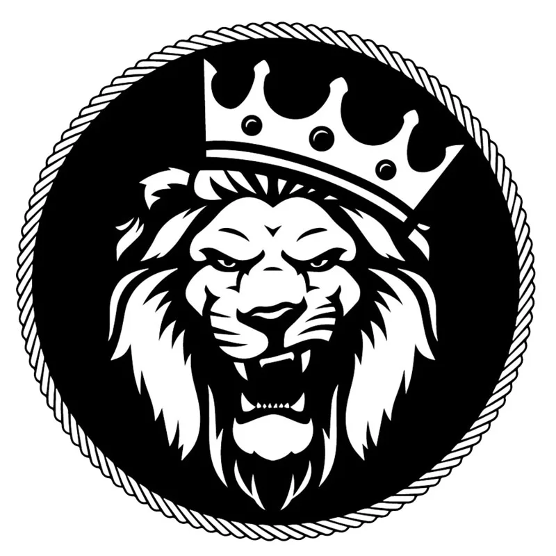

Creative Lion PVC Car Sticker Deca for Skateboard Suitcase Refrigerator Motorcycle Decal