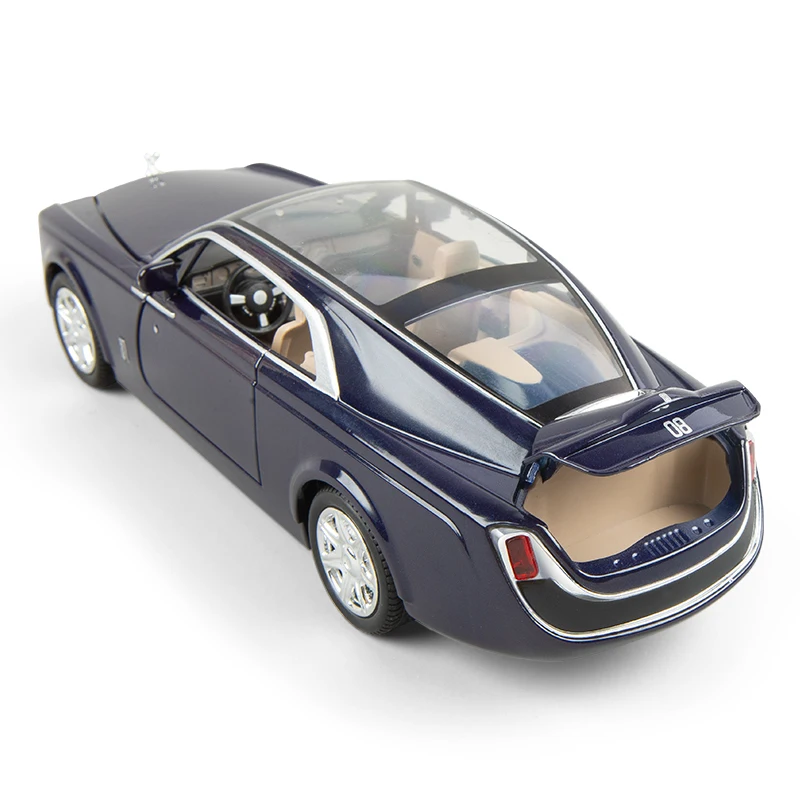 Модель автомобиля Phantom 1:24 Rolls Royce литые из сплава игрушечные автомобили со