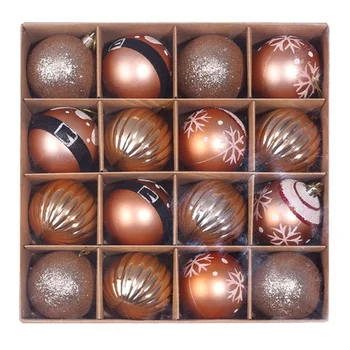 

16pcs Christmas Tree Decorations Hanging Ball Decorations Christmas Decoration For Home