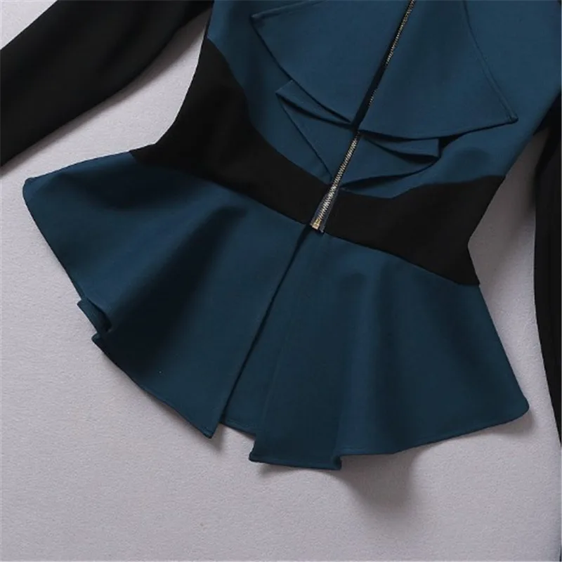 Элегантные комплекты из двух предметов женская модель и облегающая юбка офисный